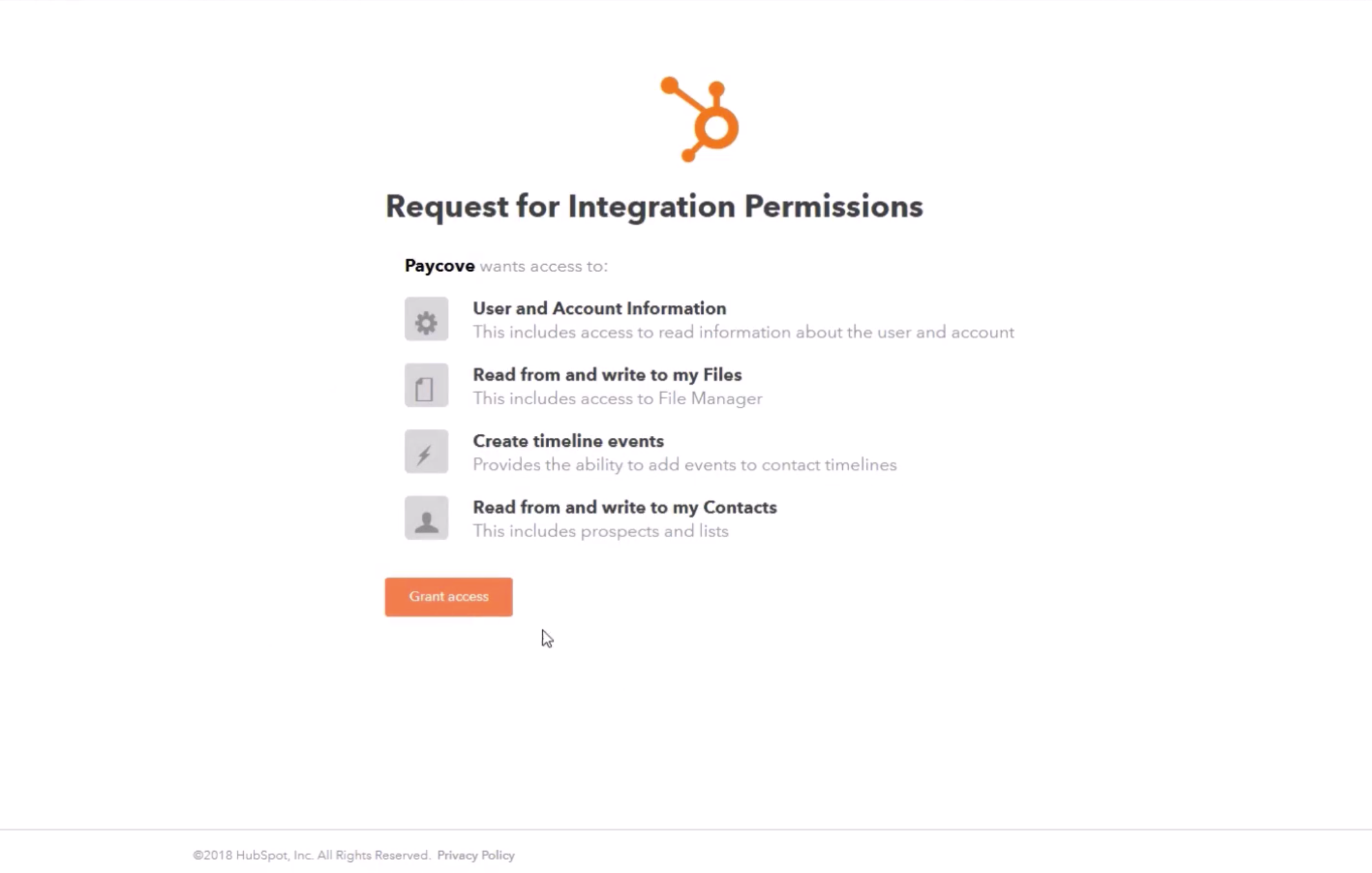 creating invoices in hubspot